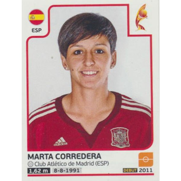 Sticker 309 - Marta Corredera - Spanien - Frauen EM2017