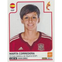 Sticker 309 - Marta Corredera - Spanien - Frauen EM2017