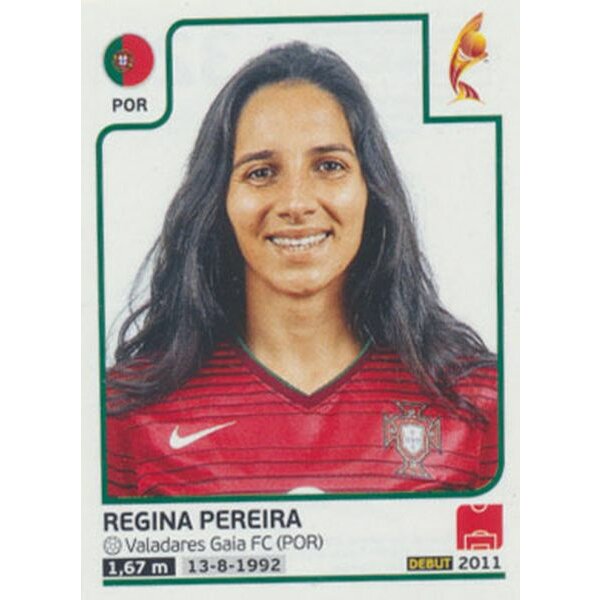 Sticker 321 - Regina Pereiara - Portugal - Frauen EM2017