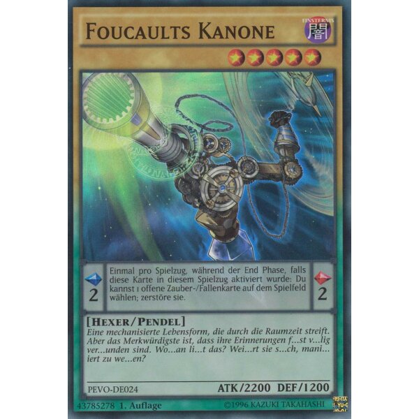 PEVO-DE024 - Foucaults Kanone - 1. Auflage