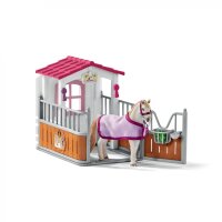 Schleich 42368 Horse Club - Pferdebox mit Lusitano Stute