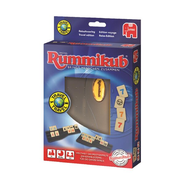 Spiel Rummikub im Reiseetui von Jumbo Spiel