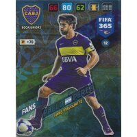 Fifa 365 Cards 2018 - 012 - Pablo Pérez - Boca...