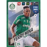 Fifa 365 Cards 2018 - 038 - Yerry Mina - Palmeiras -...