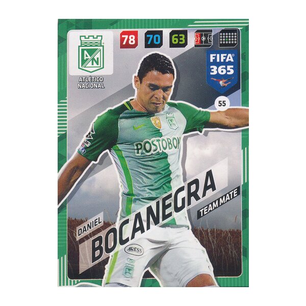 Fifa 365 Cards 2018 - 055 - Daniel Bocanegra - Atlético Nacional