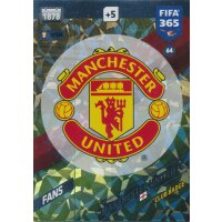 Fifa 365 Cards 2018 - 064 - Manchester United FC Badge -...