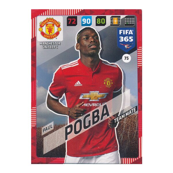 Fifa 365 Cards 2018 - 075 - Paul Pogba - Manchester United FC