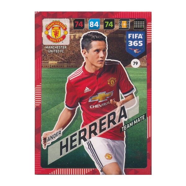 Fifa 365 Cards 2018 - 079 - Ander Herrera - Manchester United FC