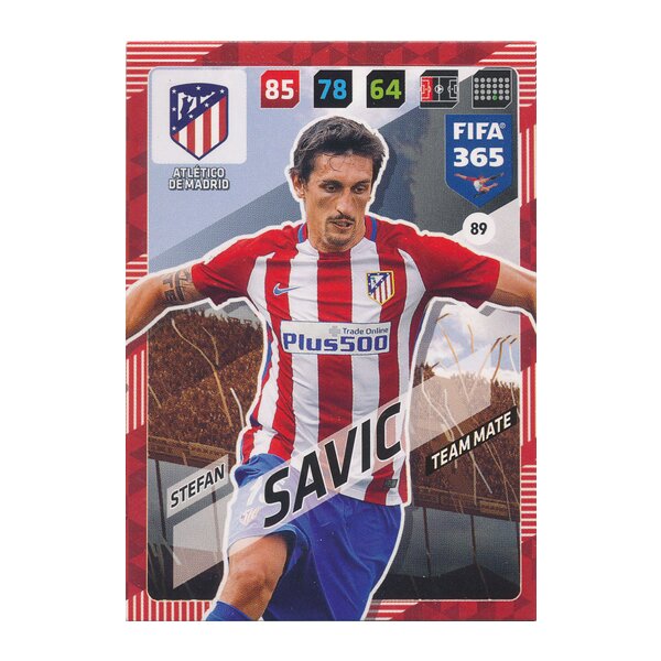 Fifa 365 Cards 2018 - 089 - Stefan Savic - Atlético de Madrid