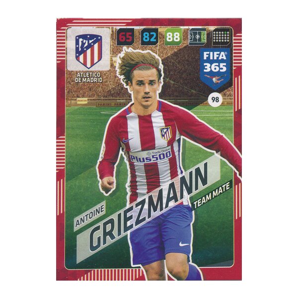 Fifa 365 Cards 2018 - 098 - Antoine Griezmann - Atlético de Madrid