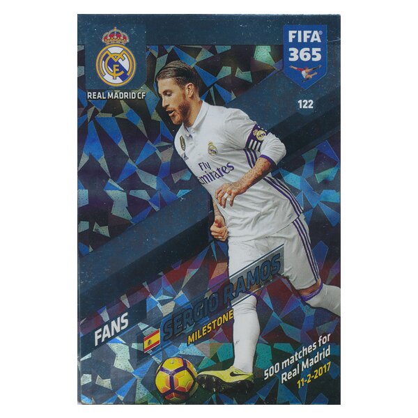 Fifa 365 Cards 2018 - 122 - Sergio Ramos - Real Madrid CF - Fans