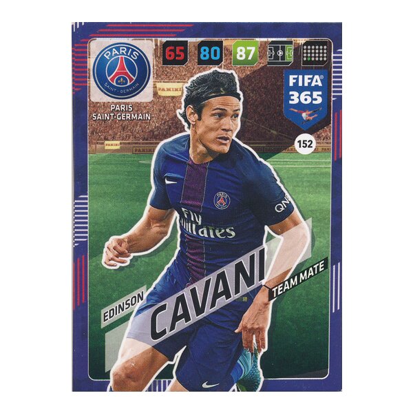 Fifa 365 Cards 2018 - 152 - Edinson Cavani - Paris Saint-Germain