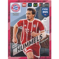 Fifa 365 Cards 2018 - 161 - Mats Hummels - FC Bayern...