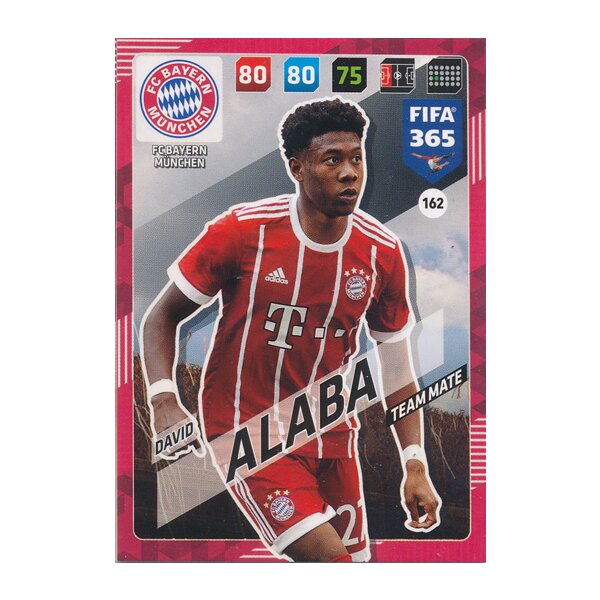 Fifa 365 Cards 2018 - 162 - David Alaba - FC Bayern München