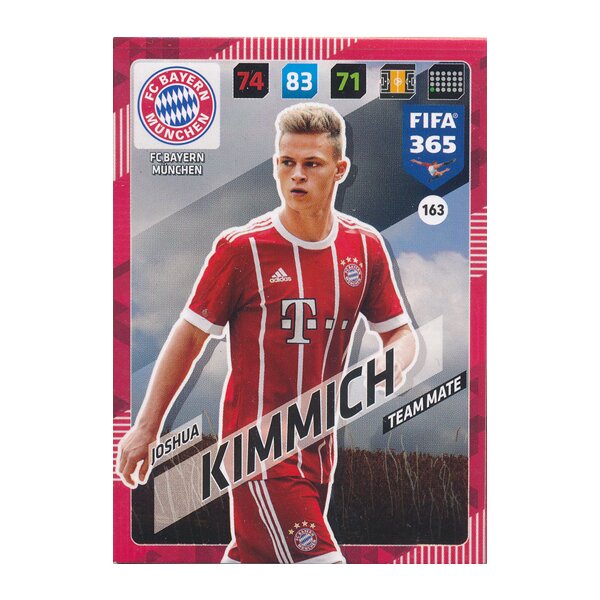 Fifa 365 Cards 2018 - 163 - Joshua Kimmich - FC Bayern München