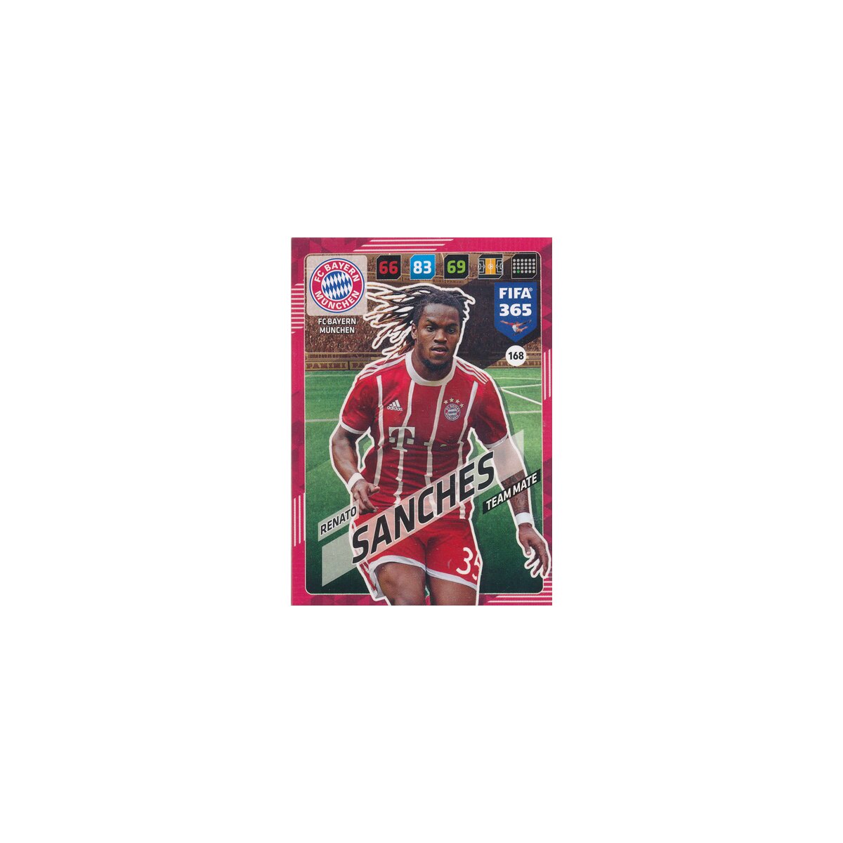 Fifa 365 Cards 2018 168 Renato Sanches Fc Bayern Munchen 0 39