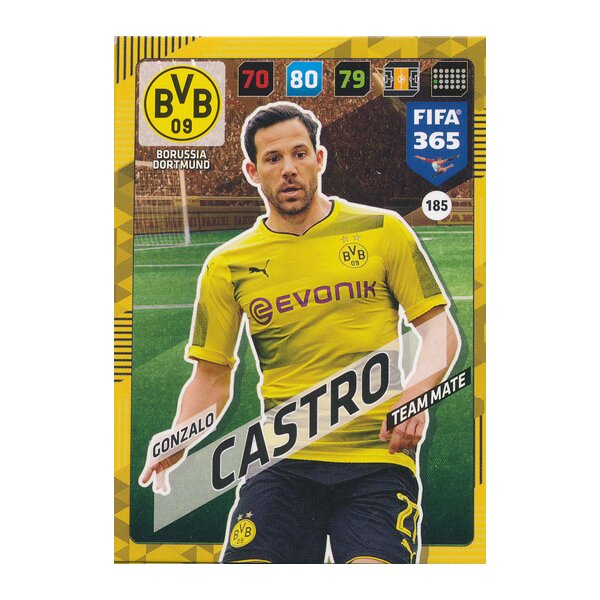 Fifa 365 Cards 2018 - 185 - Gonzalo Castro - Borussia Dortmund