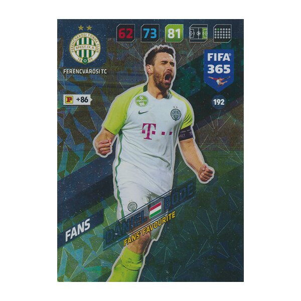 Ferencvárosi TC - Ferencvárosi TC - FIFA 365 : 2018 Adrenalyn XL card 195