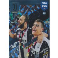 Fifa 365 Cards 2018 - 212 - Juventus - Juventus - Fans