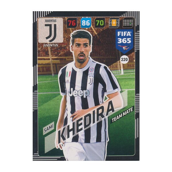 Fifa 365 Cards 2018 - 220 - Sami Khedira - Juventus