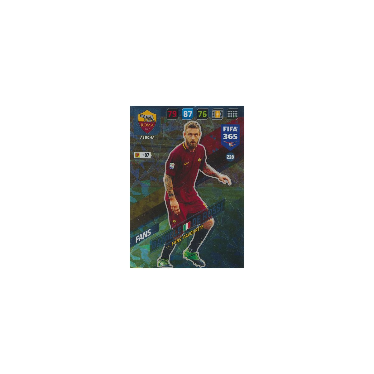 Fifa 365 Cards 2018 - 228 - Daniele De Rossi - AS Roma ...