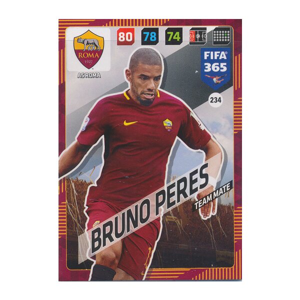 Fifa 365 Cards 2018 - 234 - Bruno Peres - AS Roma