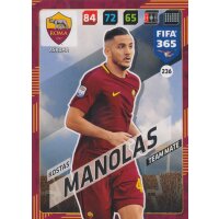 Fifa 365 Cards 2018 - 236 - Kostas Manolas - AS Roma