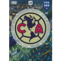 Fifa 365 Cards 2018 - 244 - Club América Badge -...