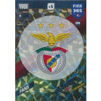 Fifa 365 Cards 2018 - 298 - SL Benfica Badge - SL Benfica...