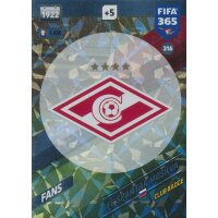 Fifa 365 Cards 2018 - 316 - FC Spartak Moskva Badge - FC...