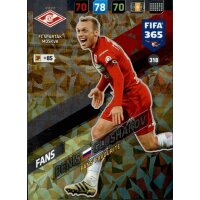 Fifa 365 Cards 2018 - 318 - Denis Glushakov - FC Spartak...