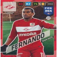 Fifa 365 Cards 2018 - 329 - Fernando - FC Spartak Moskva