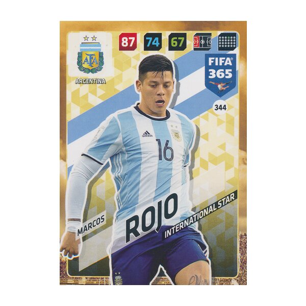 Fifa 365 Cards 2018 - 344 - Marcos Rojo - Argentinien