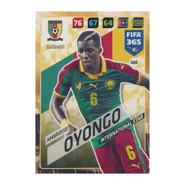 Fifa 365 Cards 2018 - 360 - Ambroise Oyongo - Kamerun