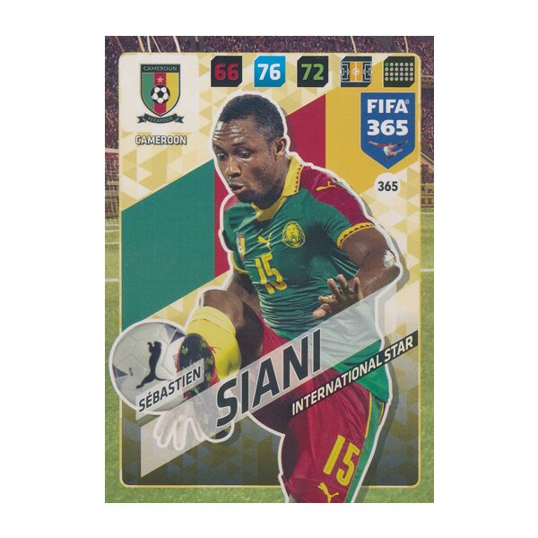 Fifa 365 Cards 2018 - 365 - Sébastien Siani - Kamerun