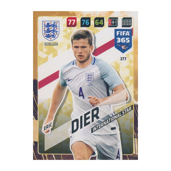 Fifa 365 Cards 2018 - 377 - Eric Dier - England