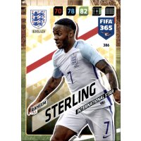 Fifa 365 Cards 2018 - 386 - Raheem Sterling - England