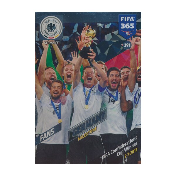 Fifa 365 Cards 2018 - 391 - Germany - Deutschland - Fans