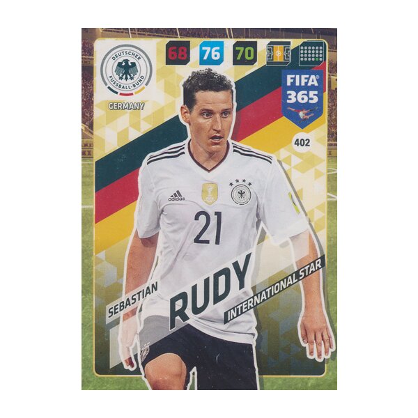 Fifa 365 Cards 2018 - 402 - Sebastian Rudy - Deutschland