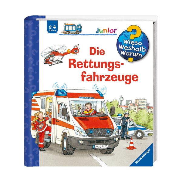 Ravensburger 32890 - Wieso? Weshalb? Warum? junior: Die Rettungsfahrzeuge (Band 23)