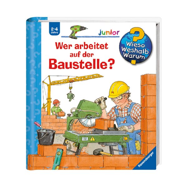 Ravensburger 32640 - Wieso? Weshalb? Warum? junior: Wer arbeitet auf der Baustelle? (Band 55)