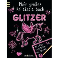 Mein großes Kritzkratz-Buch Glitzer 03/15