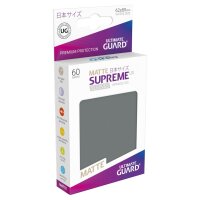 Supreme UX Sleeves Japanese Size Matte Dark Grey (60)