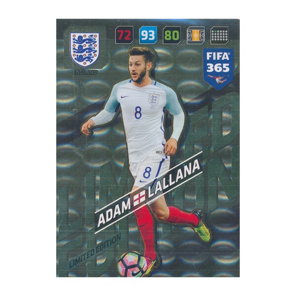 Fifa 365 Cards 2018 - LE8 - Adam Lallana - Limited Edition