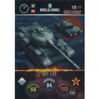 Nr. 19 - World of Tanks - WZ-132 (Metal card) - Nation...