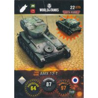 Nr. 22 - World of Tanks - AMX 12 T - Nation und Tank cards