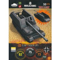 Nr. 50 - World of Tanks - G.W. Tiger (P) - Nation und...