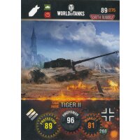 Nr. 89 - World of Tanks - Tiger II - Nation und Tank cards