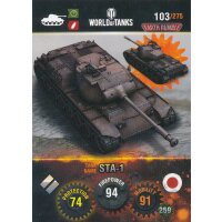 Nr. 103 - World of Tanks - STA-1 - Nation und Tank cards