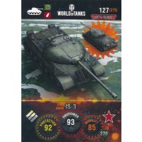 Nr. 127 - World of Tanks - IS-3 - Nation und Tank cards